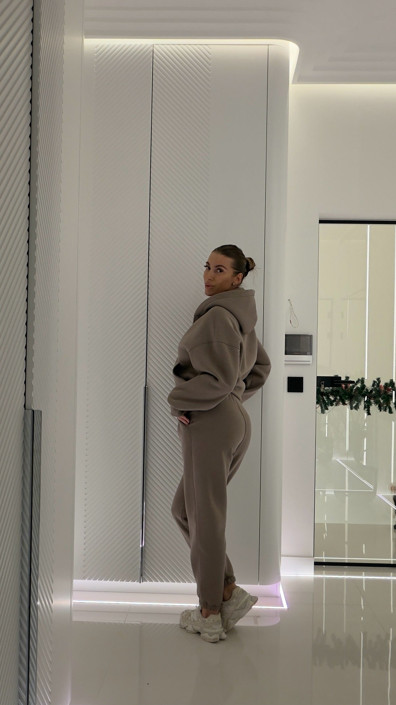 Spodnie OVERSIZE MOKKA