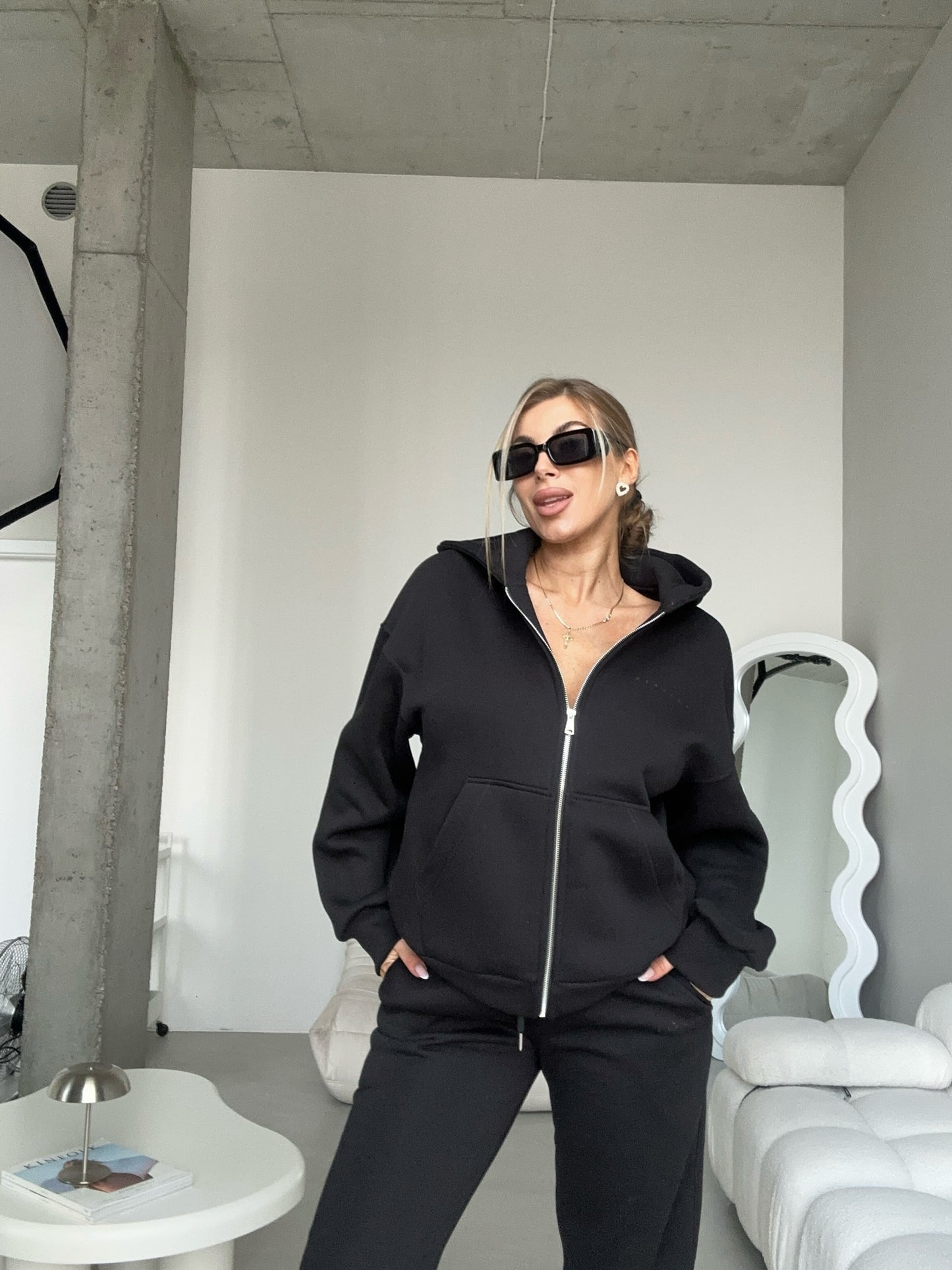 Spodnie OVERSIZE Black