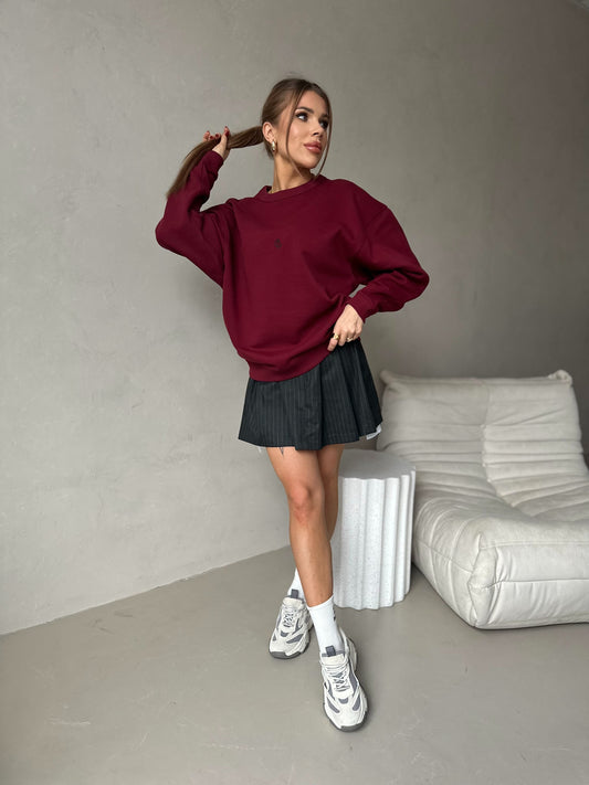 Bluza Sara Burgund